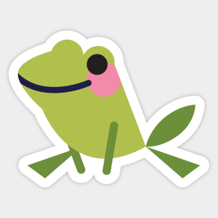 Tiny Froggo Sticker